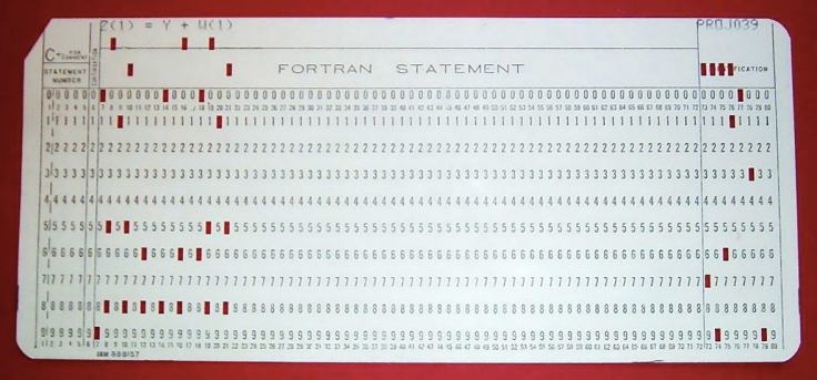 fortran-punch-card